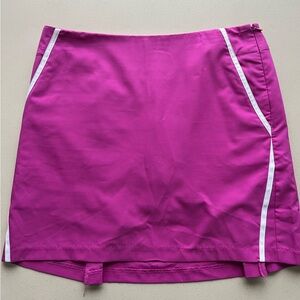 Adidas Fuchsia Golf Skort